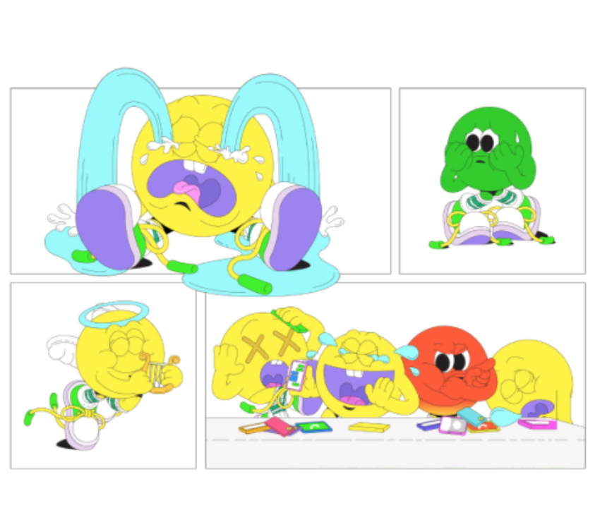 트로스트 감정 이모지를 소개해요!